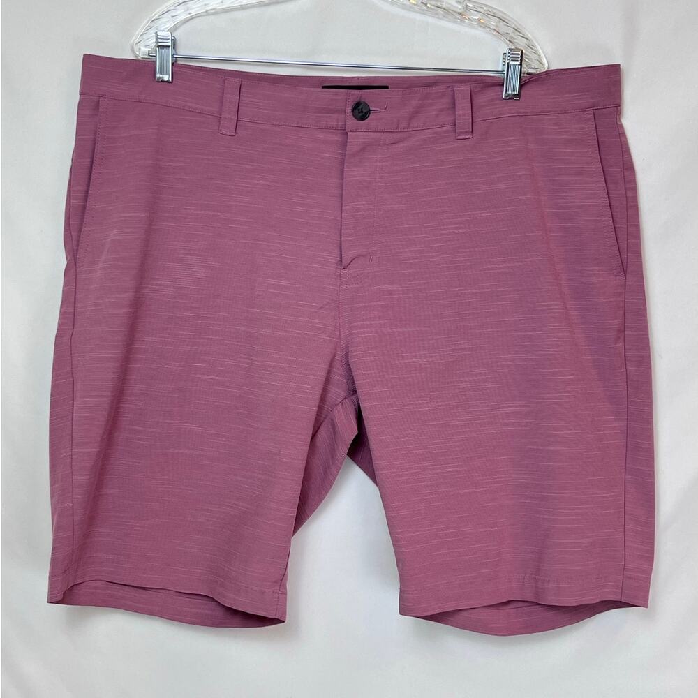 Travis Mathew Men's Red Golf Athletic Athleisure Vacation Shorts - Size 42